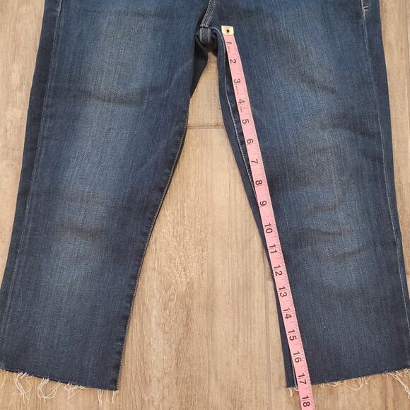 Frame Jeans Women Size 27 Le Skinny de Jeanne Mid-Rise Cropped Capri Denim - Picture 4 of 8